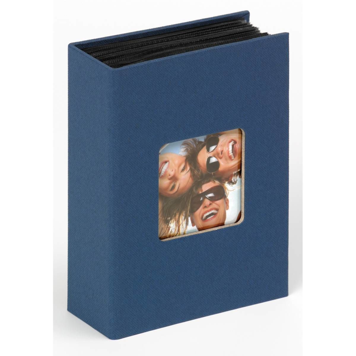 Walther Design MA-357-L Fotoalbum - Blauw - 17x13cm - Papier
