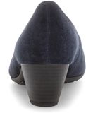 Gabor 02.120.46 Blauw Suède Dames Pumps