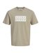Jack & Jones Jcofusion T-shirt imprimé Ss Cn Noos Vétiver XS
