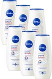 NIVEA Douchecrème Protect - Douchegel - Shower Gel - met Natuurlijke Oliën - met Vitamine C - Voordeelverpakking - 6 x 250 ml