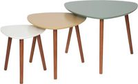 Atmosphera Design Miléo - Set van 3 bijzettafels - Multi