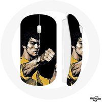 Bruce Lee Beeldende Kunst Draadloze Muis Maniacase