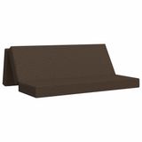 vidaXL Vouwbare Sofa Bed 200 x 67 x 45 cm Taupe