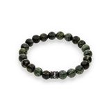 S.Oliver Heren Sieraden – Armband Van Beads Met Roestvrij Staaldetail