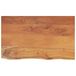 VidaXL Plateau de lavabo rectangulaire 110x60x2,5 acacia massif