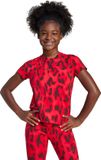 adidas Sportswear Future Icons Allover Print T-shirt - Kinderen - Rood