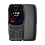 Nokia 106 Policarbonato Batería Larga Duración 2000 Contactos Juegos Integrados Zwart
