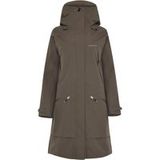 Didriksons ILMA WNS PARKA 8 Dames Outdoorjas - Mocha Brown