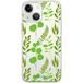ERT GROUP Mobiele telefoon beschermhoes voor Apple iPhone 13, origineel en officieel gelicentieerd product, motief planten 009, perfect aangepast aan de vorm van de mobiele telefoon, gedeeltelijk bedrukt