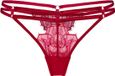 Hunkemöller Highleg Thong Bea Roze