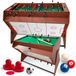 THUNDER SMART - 3-in-1 Speeltafel - Biljart, Airhockey en Tafelvoetbal - Inclusief Accessoires