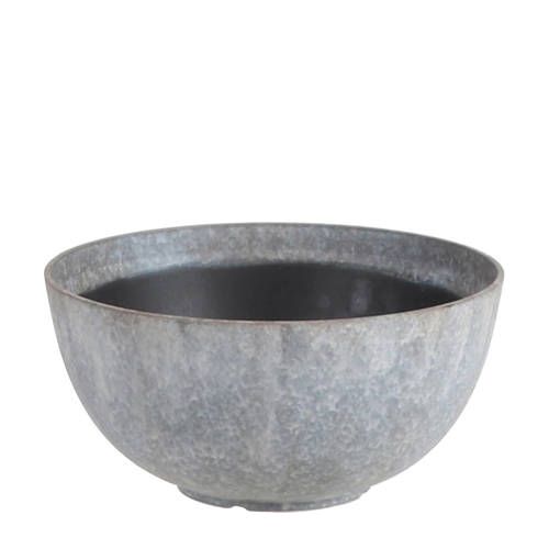 Mica Decorations bloempot Bravo (Ø25 cm) - Grijs