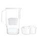 Wessper Waterfilterkan 2,8 liter, karaf met filter - Wit