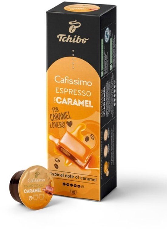Tchibo Cafissimo Serie - Koffiecapsules - Espresso Caramel - Arabica - 10 Stuks
