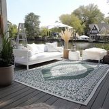 Elle Decoration Vloerkleed Meekly in- & outdoor dubbelzijdig Groen 160 x 230 cm
