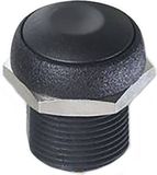 APEM IRR3S422 Druktoets 48 V/DC 0.2 A 1x uit/(aan) Moment IP67 Zwart Kunststof 1 stuk(s)