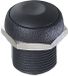 APEM IRR3S422 Druktoets 48 V/DC 0.2 A 1x uit/(aan) Moment IP67 Zwart Kunststof 1 stuk(s)