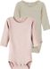 NAME IT NBFKAB 2P LS BODY NOOS Body pour fille - Peyote Melange