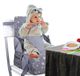 Merkloos Baby Booster Zitje voor Eetkamerstoelen