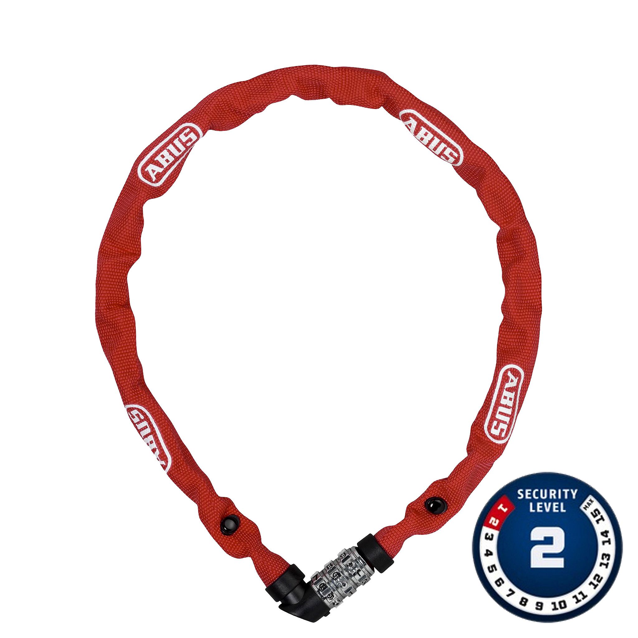 Abus Web 1200 - Kettingslot - 60 cm - Rood