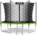 Neo-Sport Trampoline de jardin 183cm filet intégré avec échelle