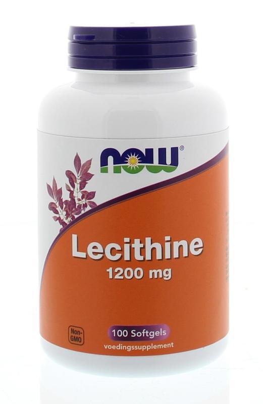 NOW Lecithine 1200mg Capsules 100st