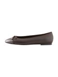 Next - Dames - Forever Comfort® ballerina's met ronde neus - Bruin