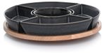 DUKA Warewood : Set de plateaux et de collations pour platine