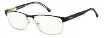 Carrera C FLEX 06/G Matte black gold 57/16/145 MAN Brilmonturen