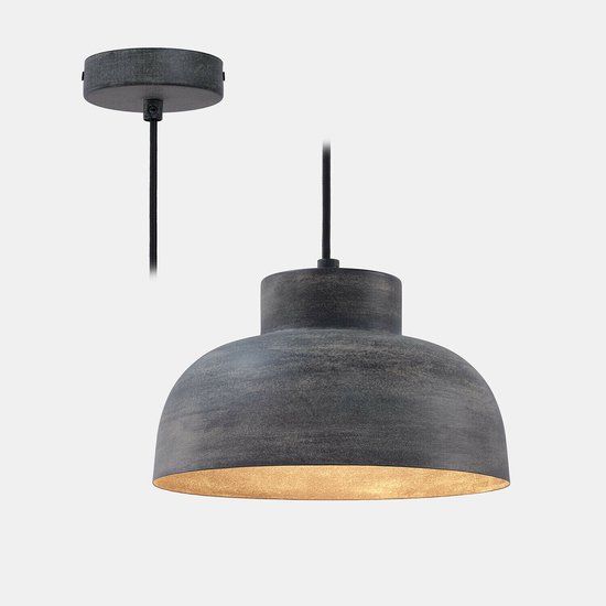 Loberon Hanglamp Soleil de Minuit antiekzwart