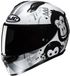 HJC C10 Geti Zwart Wit Integraalhelm Kids - Helm