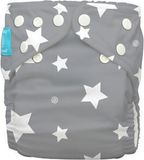Charlie Banana Twinkle Little Star White - Wasbare Luier One Size Hybride AIO
