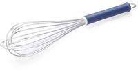 Overig Thermohauser Garde (roestvrij staal), 35 cm lengte, blauwe kunststof handgreep en hanger, met 16 lussen