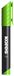 Kores K-Marker Permanente marker XP2, Beitelvormige punt, geelgroen (Pack van 12)