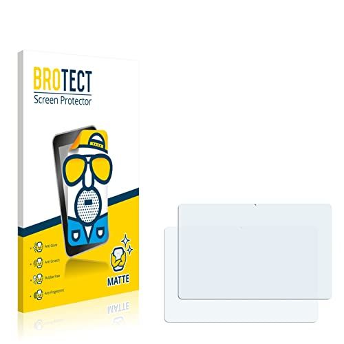 brotect 2x Antireflecterende Beschermfolie compatibel met Lenovo Tab M10 Plus (3. Generatie) Anti-Glare Screen Protector, Mat, Ontspiegelend