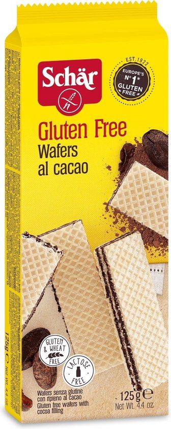 Schär Wafels Chocolade 125g
