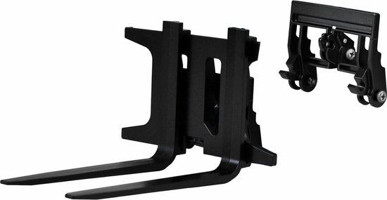 Amewi 28138 snelwisselaar met vork voor wiellader-modellen G48XE, zwart