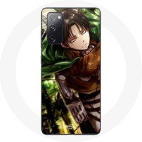 Maniacase Hoesje voor Samsung Galaxy S20 FE Aanval van de Titanen Levi Ackerman