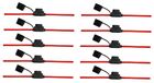 10 Offgridtec 10 stuks 2,5 mm² standaard platte zekeringhouder voor auto platte zekeringen