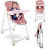 Mobiclinic Simba Chaise d'enfant - Rose - Pliable - Réglable