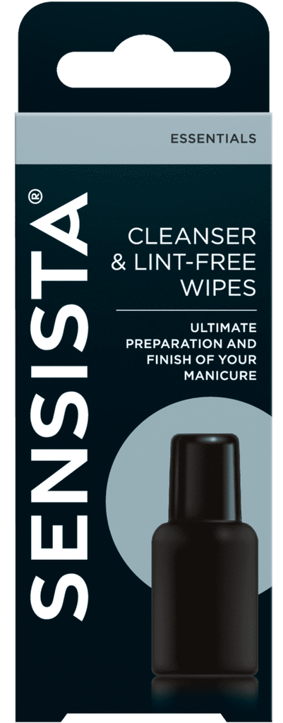 Sensationail Sensista Cleanser & Lint-Free Wipes