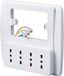 ROSI Emilia Smart prise murale - 4 prises bipolaires - Blanc