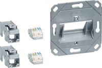 Aansluitmodule Hager Tehalit Datacontactdoos Aderpaar - GMKSRJ45C6A2 - E2QTV