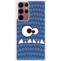 Monster Bedrukt siliconen hoesje compatibel met Galaxy S22 Ultra