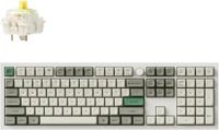Keychron Q6 Max QMK/VIA toetsenbord banana switch wit