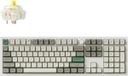 Keychron Q6 Max QMK/VIA toetsenbord banana switch wit