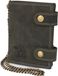 BELTIMORE Grand portefeuille en cuir pour homme avec chaîne en nubuck de qualité supérieure avec protection RFID