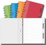Adoc Colorlines schrift, A5, 144 bladzijden, geruit 5 mm
