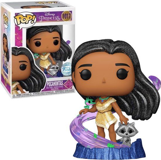 Funko Pop! Disney: Ultimate Princess - Pocahontas (Diamond Glitter) - Exclusive