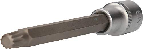 BRILLIANT TOOLS BT022953 1/2" veeltandbitdop M9 140 mm - 4042146776834